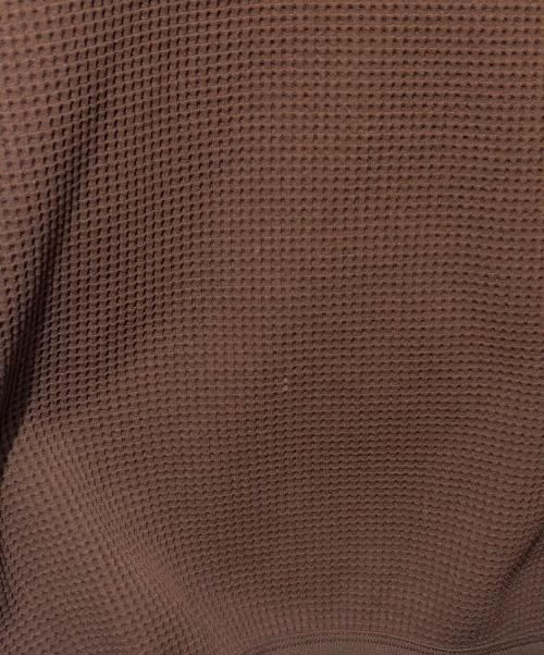THE NORTH FACE（ザ ノース フェイス）THE NORTH FACE (ザ ノース フェイス) エンライドワッフルクルー ブラウン サイズ:SIZE Mの古着・服飾アイテム