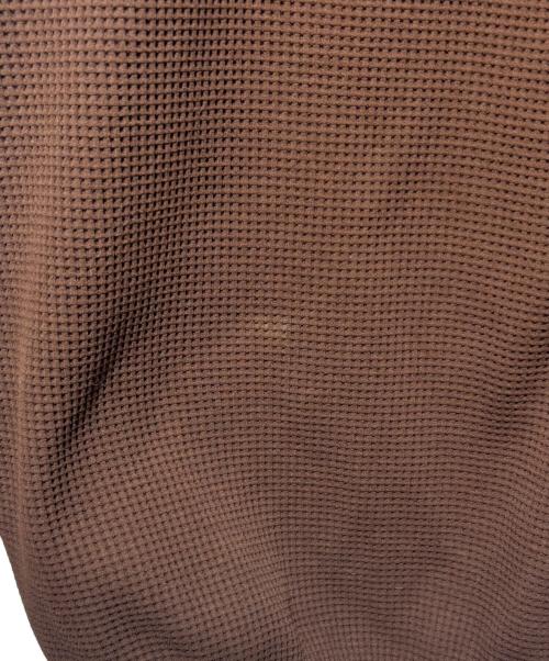 THE NORTH FACE（ザ ノース フェイス）THE NORTH FACE (ザ ノース フェイス) エンライドワッフルクルー ブラウン サイズ:SIZE Mの古着・服飾アイテム