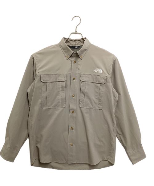 THE NORTH FACE（ザ ノース フェイス）THE NORTH FACE (ザ ノース フェイス) Seekers' Shirt (シーカーズシャツ) Seekers' Shirt (シーカーズシャツ) グレー サイズ:Lの古着・服飾アイテム