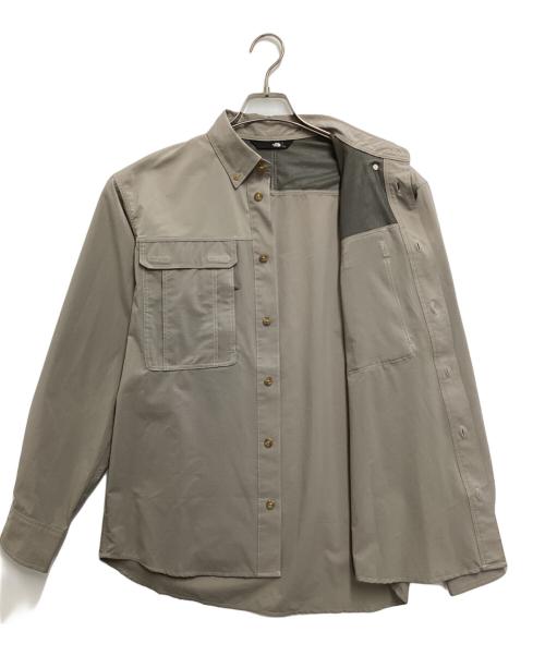 THE NORTH FACE（ザ ノース フェイス）THE NORTH FACE (ザ ノース フェイス) Seekers' Shirt (シーカーズシャツ) Seekers' Shirt (シーカーズシャツ) グレー サイズ:Lの古着・服飾アイテム