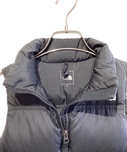 THE NORTH FACE（ザ ノース フェイス）THE NORTH FACE (ザ ノース フェイス) ヌプシベスト ブラック サイズ:100cmの古着・服飾アイテム