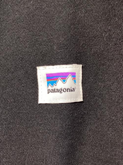 Patagonia（パタゴニア）Patagonia (パタゴニア) 	ショップ・ステッカー・アップライザル・スウェットパンツ ブラック サイズ:SIZE Sの古着・服飾アイテム