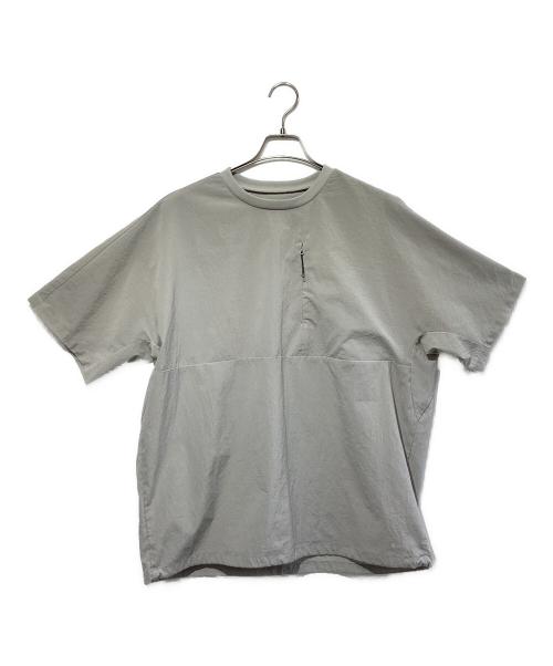 Snow peak（スノーピーク）Snow peak (スノーピーク) Breathable Quick Dry T-Shirt グレー サイズ:SIZE Lの古着・服飾アイテム