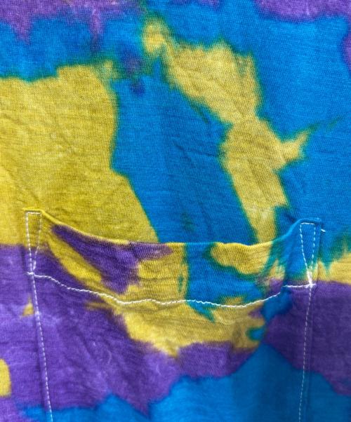 BROWN by 2-tacs（ブラウンバイツータックス）BROWN by 2-tacs (ブラウンバイツータックス) BAA pocket ブルー×イエロー×パープル サイズ:SIZE 2XLの古着・服飾アイテム