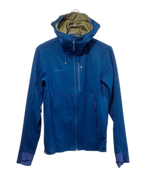 MAMMUT（マムート）MAMMUT (マムート) Ultimate V SO Hooded Jacket ブルー サイズ:SIZE Mの古着・服飾アイテム