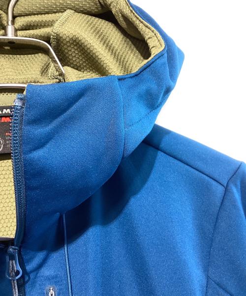MAMMUT（マムート）MAMMUT (マムート) Ultimate V SO Hooded Jacket ブルー サイズ:SIZE Mの古着・服飾アイテム