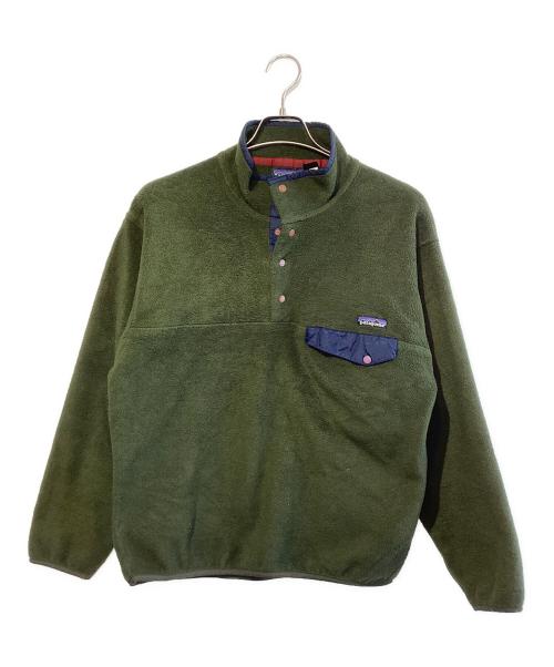 Patagonia（パタゴニア）Patagonia (パタゴニア) シンチラ・スナップT・プルオーバー グリーン サイズ:SIZE Mの古着・服飾アイテム