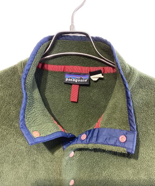Patagonia（パタゴニア）Patagonia (パタゴニア) シンチラ・スナップT・プルオーバー グリーン サイズ:SIZE Mの古着・服飾アイテム