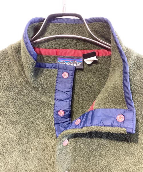 Patagonia（パタゴニア）Patagonia (パタゴニア) シンチラ・スナップT・プルオーバー グリーン サイズ:SIZE Mの古着・服飾アイテム