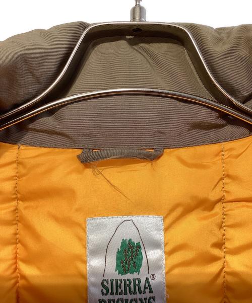 SIERRA DESIGNS（シエラデザインズ）SIERRA DESIGNS (シエラデザインズ) ダウンベスト ブラウン サイズ:SIZE Mの古着・服飾アイテム