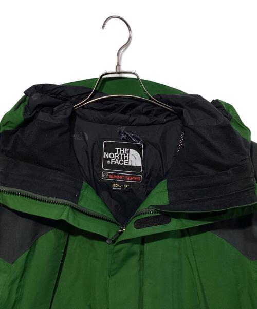 THE NORTH FACE（ザ ノース フェイス）THE NORTH FACE (ザ ノース フェイス) アウトドアウェア(ジャケット) グリーン×グレー サイズ:SIZE　Mの古着・服飾アイテム