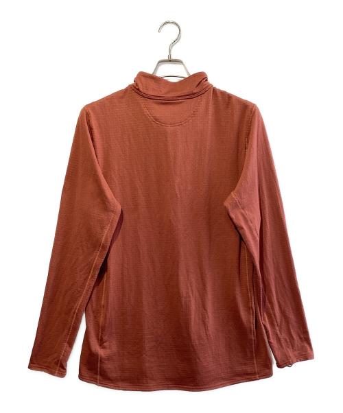 Patagonia（パタゴニア）Patagonia (パタゴニア) キャプリーン・サーマルウェイト・ジップネック オレンジ サイズ:SIZE Lの古着・服飾アイテム