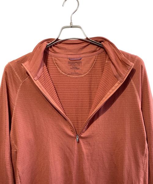 Patagonia（パタゴニア）Patagonia (パタゴニア) キャプリーン・サーマルウェイト・ジップネック オレンジ サイズ:SIZE Lの古着・服飾アイテム