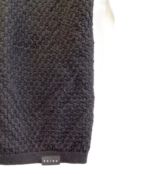 BRING（ブリング）BRING (ブリング) ワンダーウェア シームレスハーフジップフーディー ブラック サイズ:SIZE Lの古着・服飾アイテム