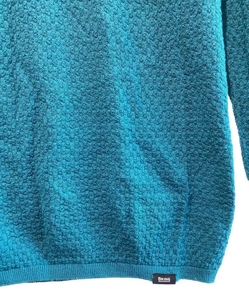 BRING（ブリング）BRING (ブリング) ワンダーウェア シームレスクルーネック ライトグリーン サイズ:SIZE Lの古着・服飾アイテム