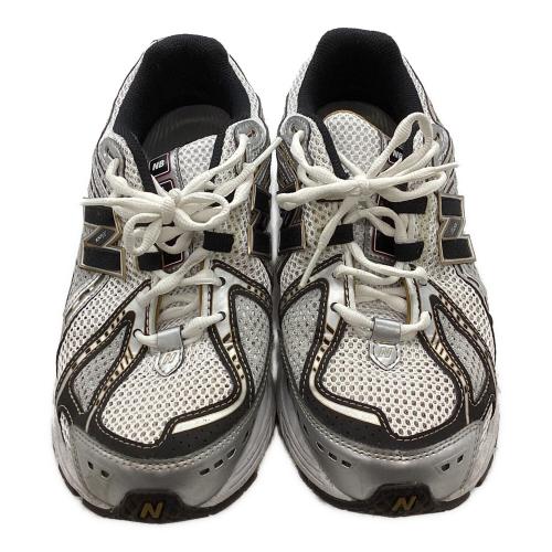 NEW BALANCE（ニューバランス）NEW BALANCE (ニューバランス) ローカットスニーカー  ブラック×ホワイト サイズ:27cmの古着・服飾アイテム