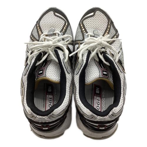 NEW BALANCE（ニューバランス）NEW BALANCE (ニューバランス) ローカットスニーカー  ブラック×ホワイト サイズ:27cmの古着・服飾アイテム