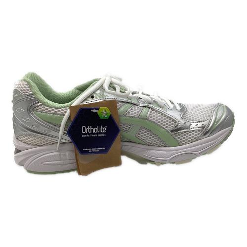 asics（アシックス）asics (アシックス) GEL-KAYANO 14 ホワイト×グリーン サイズ:27cmの古着・服飾アイテム