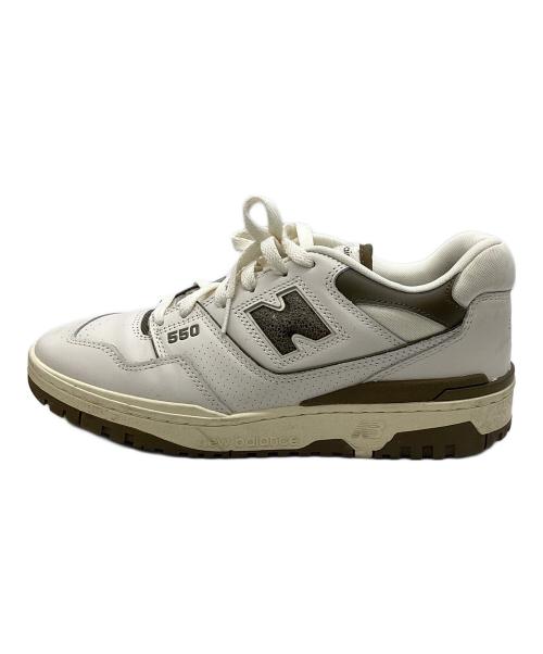 NEW BALANCE（ニューバランス）NEW BALANCE (ニューバランス) Aime Leon Dore (エメ レオン ドレ) 550 ホワイト サイズ:SIZE 27cmの古着・服飾アイテム