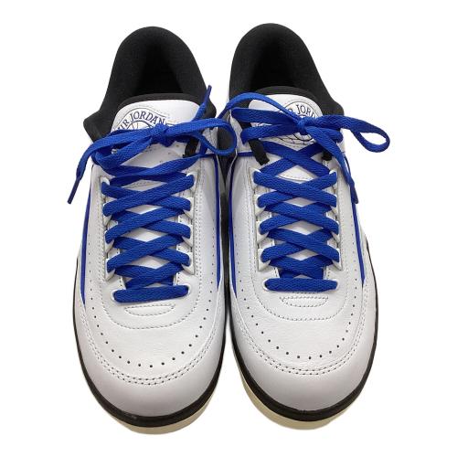 NIKE（ナイキ）NIKE (ナイキ) ウィメンズ エア ジョーダン 2 レトロ ロー “バーシティロイヤル” ホワイト×ブルー サイズ:27cmの古着・服飾アイテム