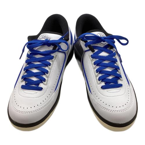 NIKE（ナイキ）NIKE (ナイキ) ウィメンズ エア ジョーダン 2 レトロ ロー “バーシティロイヤル” ホワイト×ブルー サイズ:27cmの古着・服飾アイテム