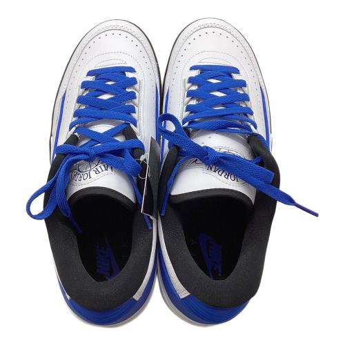 NIKE（ナイキ）NIKE (ナイキ) ウィメンズ エア ジョーダン 2 レトロ ロー “バーシティロイヤル” ホワイト×ブルー サイズ:27cmの古着・服飾アイテム