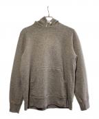 BROWN by 2-tacsブラウンバイツータックス）の古着「プルオーバーパーカー」｜ベージュ