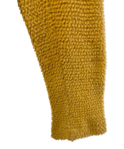 and wander（アンドワンダー）and wander (アンドワンダー) alpha direct pullover イエロー サイズ:SIZE WMの古着・服飾アイテム