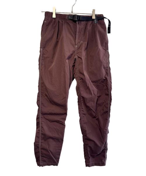 GRAMICCI（グラミチ）GRAMICCI (グラミチ) and wander (アンドワンダー) C/N climbing pant ブラウン サイズ:ASIA Sの古着・服飾アイテム