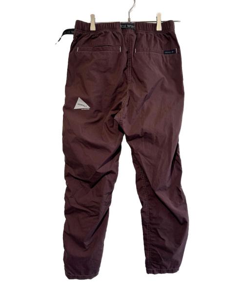 GRAMICCI（グラミチ）GRAMICCI (グラミチ) and wander (アンドワンダー) C/N climbing pant ブラウン サイズ:ASIA Sの古着・服飾アイテム