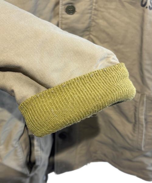 NAVY DEPARTMENT（ネイビーデパートメント）NAVY DEPARTMENT (ネイビーデパートメント) N-1 デッキジャケット カーキ サイズ:SIZE 40の古着・服飾アイテム