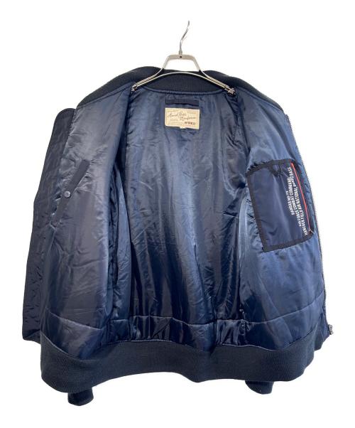 AVIREX（アヴィレックス）AVIREX (アヴィレックス) MA-1フライトジャケット ネイビー サイズ:SIZE XLの古着・服飾アイテム