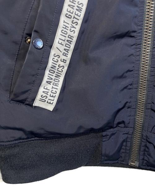 AVIREX（アヴィレックス）AVIREX (アヴィレックス) MA-1フライトジャケット ネイビー サイズ:SIZE XLの古着・服飾アイテム