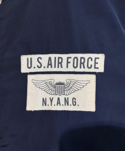 AVIREX（アヴィレックス）AVIREX (アヴィレックス) MA-1フライトジャケット ネイビー サイズ:SIZE XLの古着・服飾アイテム