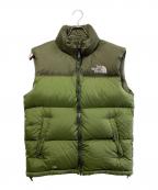 THE NORTH FACEザ ノース フェイス）の古着「ヌプシベスト」｜グリーン