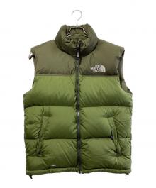 THE NORTH FACE（ザ ノース フェイス）の古着「ヌプシベスト」｜グリーン