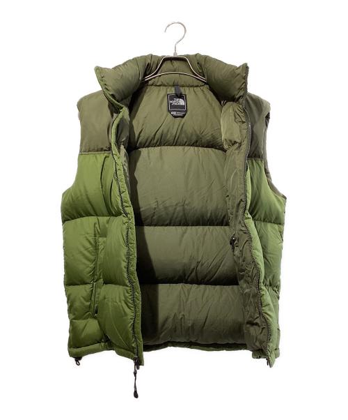 THE NORTH FACE（ザ ノース フェイス）THE NORTH FACE (ザ ノース フェイス) ヌプシベスト グリーン サイズ:SIZE Mの古着・服飾アイテム