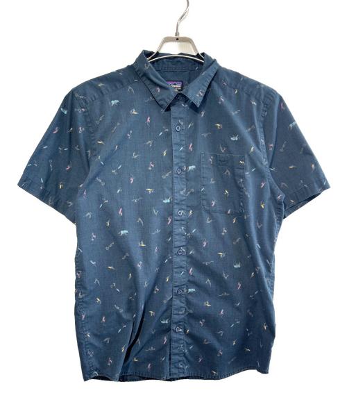 Patagonia（パタゴニア）Patagonia (パタゴニア) ゴートゥーシャツ ブルー サイズ:SIZE Mの古着・服飾アイテム