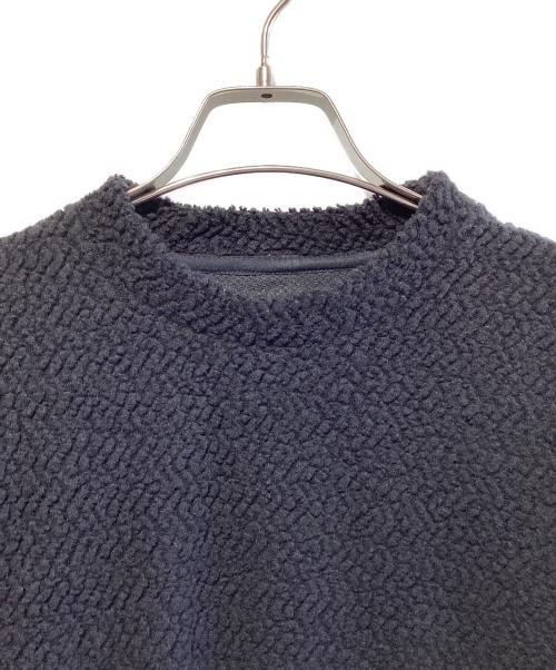 and wander（アンドワンダー）and wander (アンドワンダー) re wool JQ crew neck ブラック サイズ:SIZE WMの古着・服飾アイテム