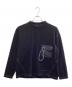and wander（アンドワンダー）の古着「re wool JQ crew neck」｜ブラック