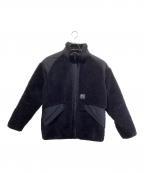 WOOLRICHウールリッチ）の古着「テラパイルフリースジャケット」｜ブラック