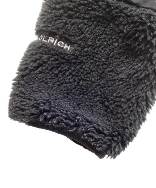 WOOLRICH（ウールリッチ）WOOLRICH (ウールリッチ) テラパイルフリースジャケット ブラック サイズ:US XSの古着・服飾アイテム