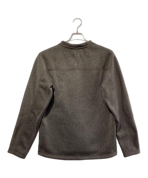 Patagonia（パタゴニア）Patagonia (パタゴニア) ベター・セーター・クルーネック グレー×オレンジ サイズ:SIZE Sの古着・服飾アイテム