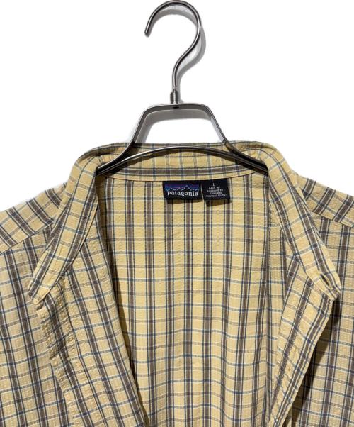 Patagonia（パタゴニア）Patagonia (パタゴニア) パッカーウェアシャツ イエロー サイズ:SIZE Lの古着・服飾アイテム