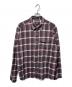 Patagonia（パタゴニア）の古着「ロングスリーブライトウェイトフィヨルド・フランネルシャツ」｜グレー×レッド