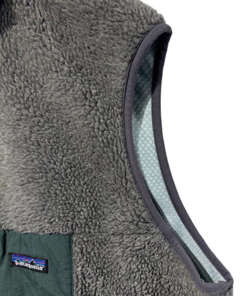 Patagonia（パタゴニア）Patagonia (パタゴニア) クラシック・レトロX・ベスト グリーン×グレー サイズ:SIZE XLの古着・服飾アイテム