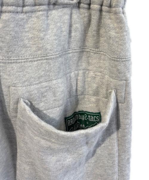 BROWN by 2-tacs（ブラウンバイツータックス）BROWN by 2-tacs (ブラウンバイツータックス) GYM EASY PANTS ライトグレー サイズ:SIZE Mの古着・服飾アイテム