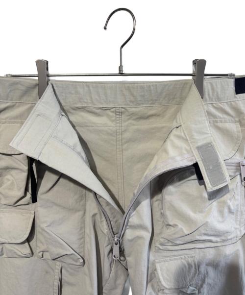 MOUNTAIN RESEARCH（マウンテンリサーチ）MOUNTAIN RESEARCH (マウンテンリサーチ) Phishing Trousers ライトグレー サイズ:SIZE Sの古着・服飾アイテム