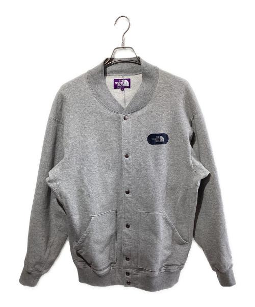 THE NORTHFACE PURPLELABEL（ザ・ノースフェイス パープルレーベル）THE NORTHFACE PURPLELABEL (ザ・ノースフェイス パープルレーベル) 11oz スナップカーディガン グレー サイズ:SIZE Lの古着・服飾アイテム