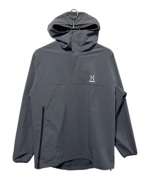 HAGLOFS（ホグロフス）HAGLOFS (ホグロフス) ソフトシェル アノラック グレー サイズ:SIZE Lの古着・服飾アイテム